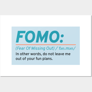 FOMO Posters and Art